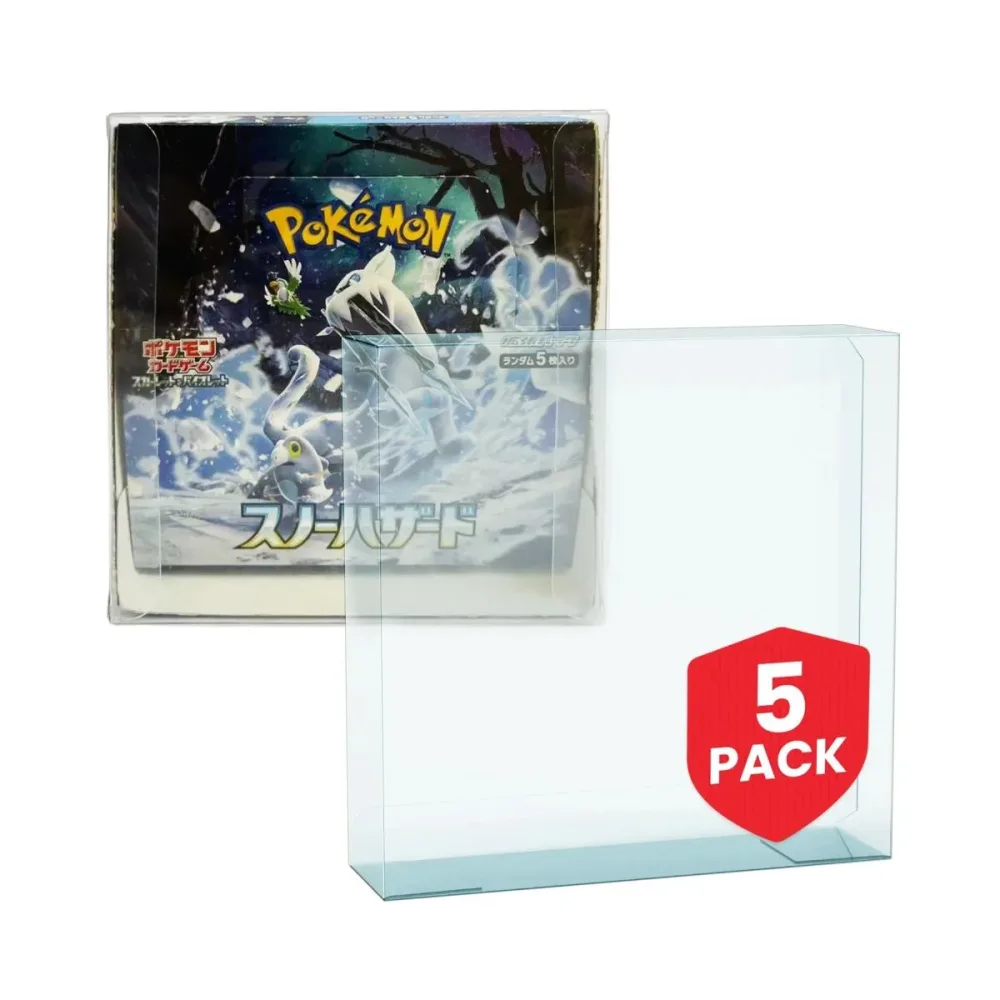 EVORETRO - PET Protector For Large Display Japanese Pokemon 5pc