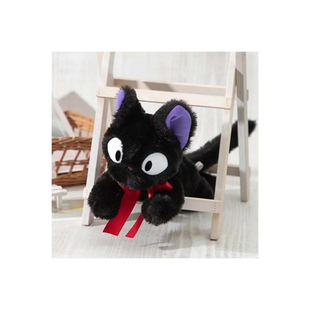 Kiki la petite Sorcière - Peluche de Jiji Allongée