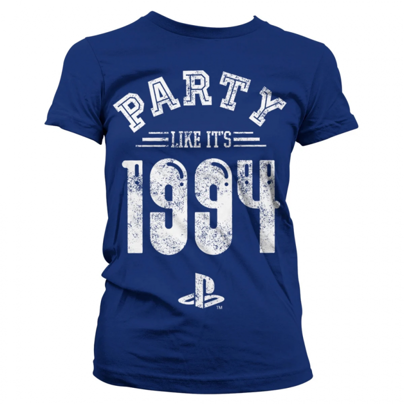PLAYSTATION - T-Shirt Party Like It's 1994 - GIRL Navy