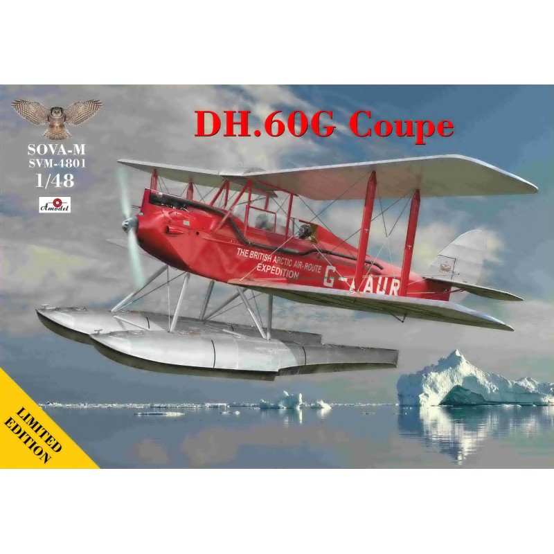 Maquette hydravion de Havilland DH.60G Coupé (expédition polaire britannique)