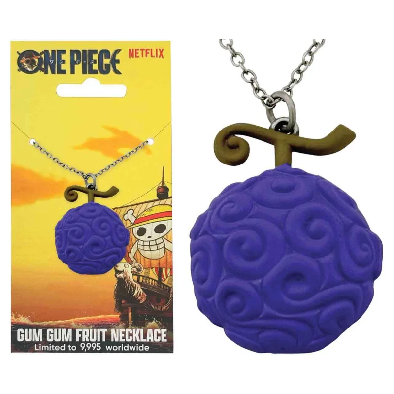 Collier One Piece - Gum Gum Fruit Necklace Limited Edition