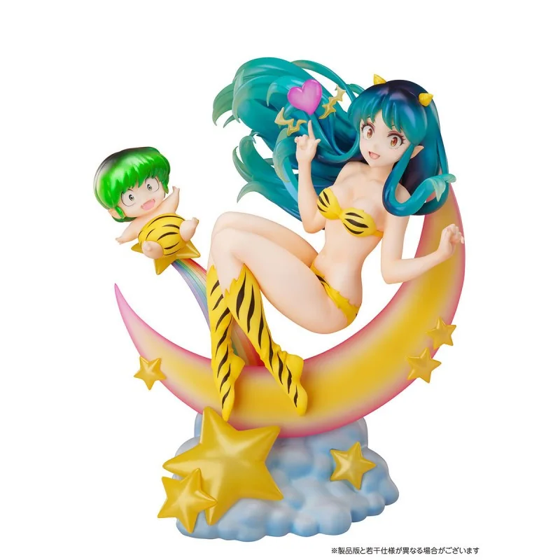 Figurine Urusei Yatsura Lum & Ten Box Cafe & Space Collaborationn 20 cm