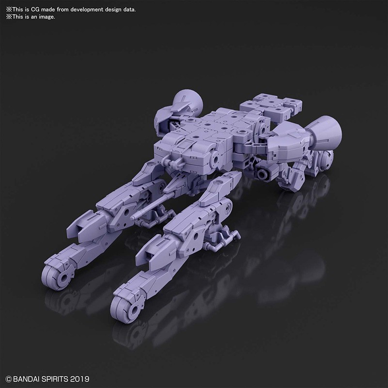30mm ex arm vehicle space craft purple