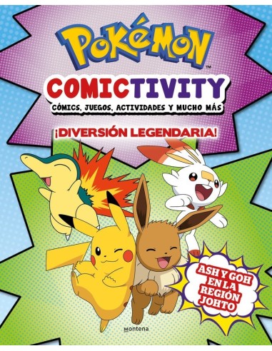 COMICTIVITY DIVERSION LEGENDARIA Comics y actividades para convertirte en entrenador Pokemon – Comic