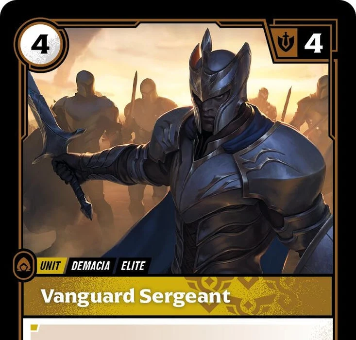 Riftbound - Carte Sergent du détachement Origines FR