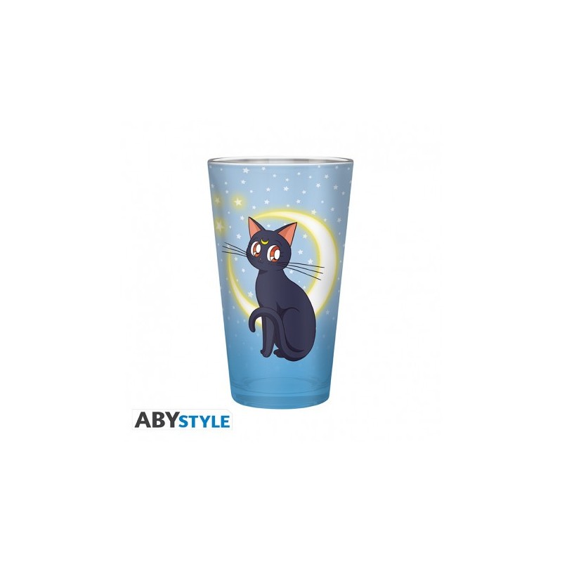 SAILOR MOON - Verre XXL - 400 ml - Luna & Artemis -