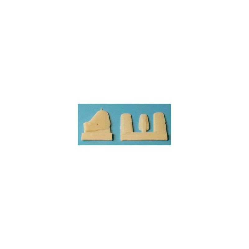 Focke-Wulf Fw-190A-4 (pièces PUR + PE) (conçu pour être utilisé avec les kits Tamiya Fw-190A-3)