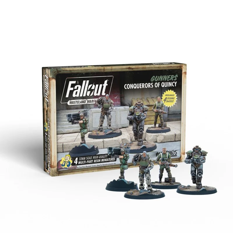 Jeu de plateau Fww gunners conquerors of quincy box