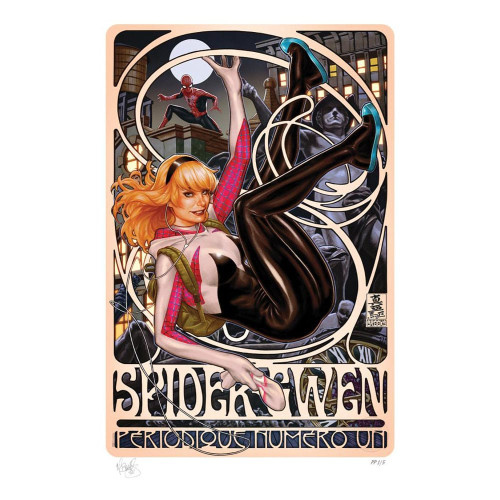 Marvel impression Art Print Spider-Gwen: Périodique Numéro Un 46 x 61 cm - non encadrée - SIDESHOW