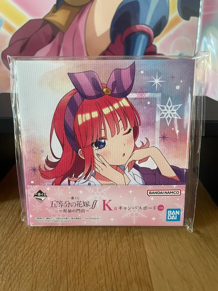 Canvas Board Nino Nakano Ichiban Kuji Shukufuku no Kadode 11 cm | The Quintessential Quintuplets