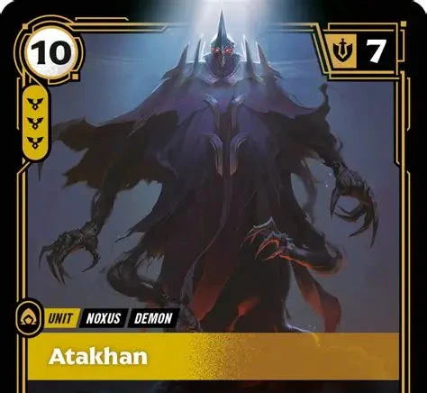 Riftbound - Carte Atakhan Déchaînement FOIL FR