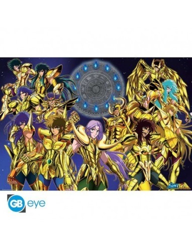 Poster "CABALLEROS DE ORO" (91.5x61) – SAINT SEIYA