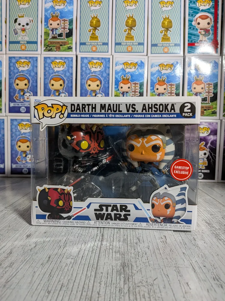 Star Wars – Funko Pop! – Darth Maul vs Ahsoka Tano (GE/Damaged Box)