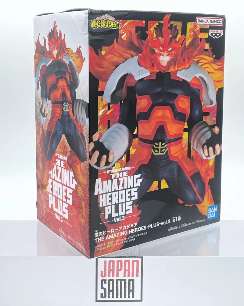 My Hero Academia – BANPRESTO · The Amazing Heroes Plus Vol.3 Endeavor