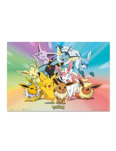 Pokémon Evoluciones de Eevee Gotta Catch´em All – Poster