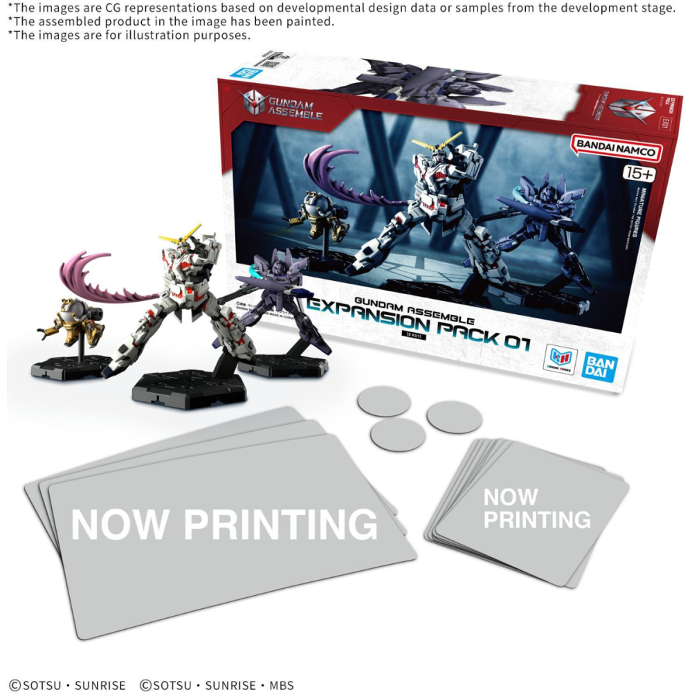 Jeu de plateau Gundam Assemble Expansion Pack 01 - Gundam Unicorn