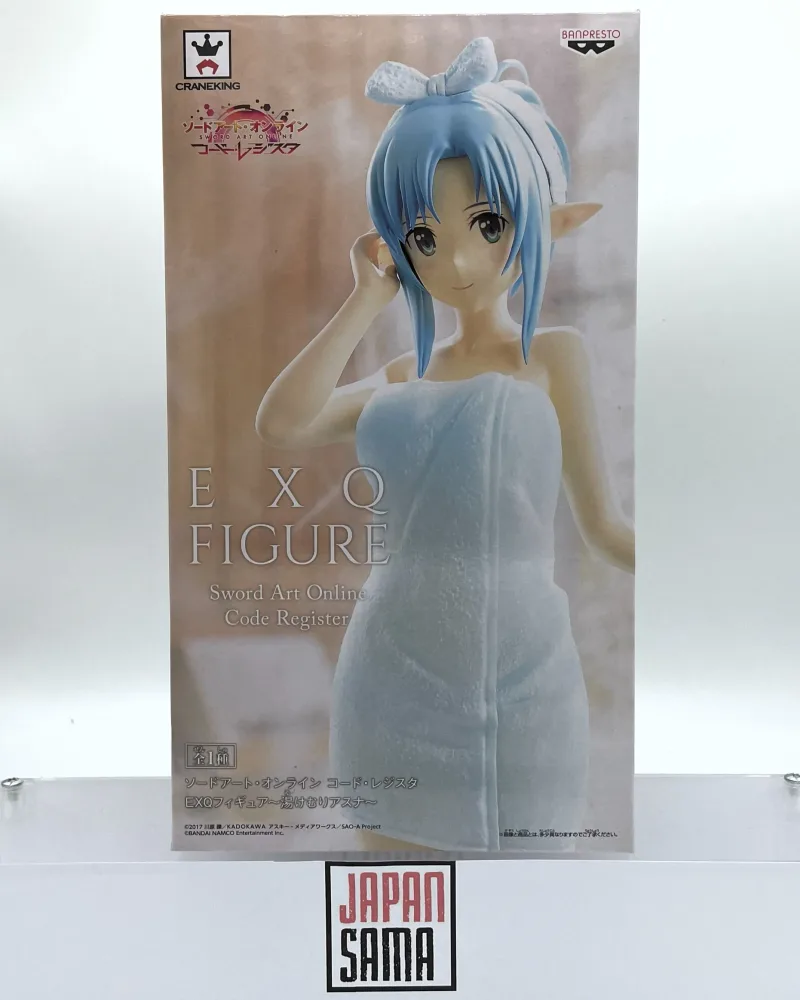 Figurine EXQ Asuna Yukimeri Bathrobe (Serviette) – Sword Art Online – BANPRESTO
