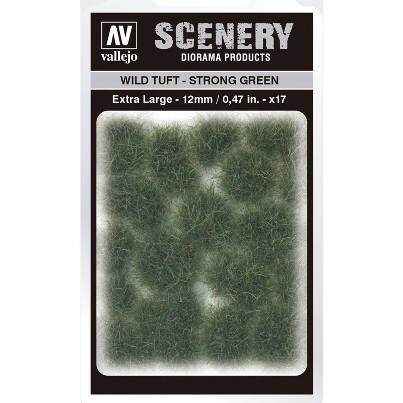 Diorama Tuft wild sc427 vert fort ex grand