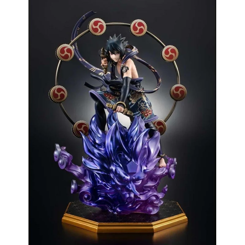 Figurine Naruto Shippuden Precious G.E.M. Series Sasuke Uchiha Thunder God 28 cm