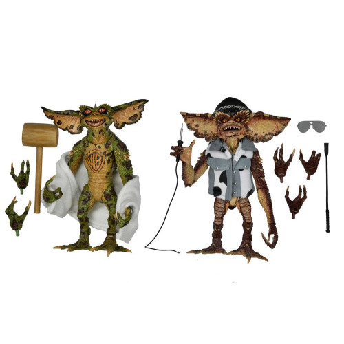 Gremlins 2 pack 2 figurines Tattoo Gremlins 18 cm - NECA