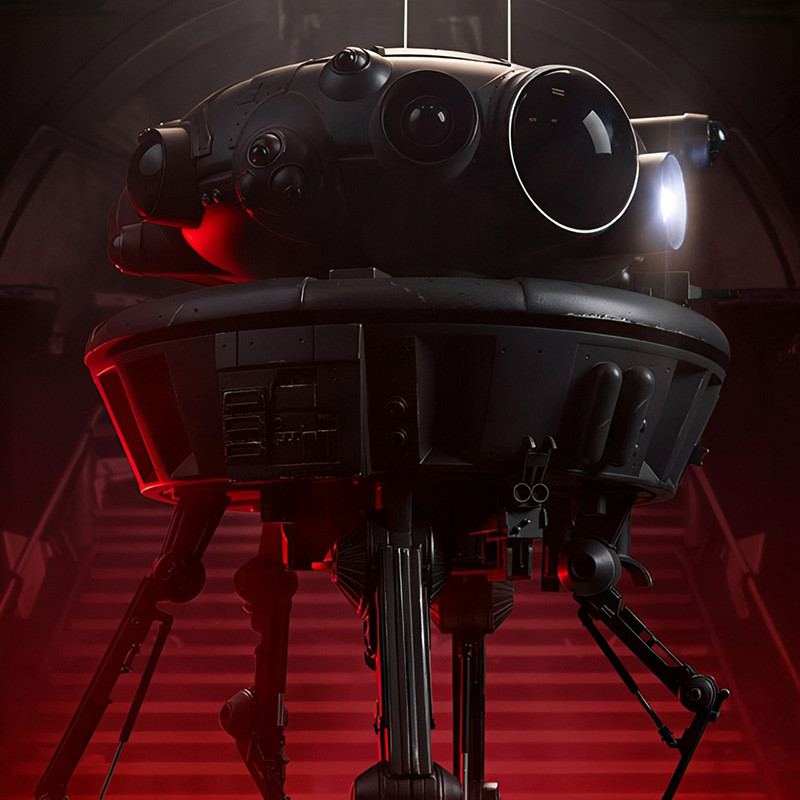 STAR WARS Statue Probe Droid Premium Format Sideshow – Figurine