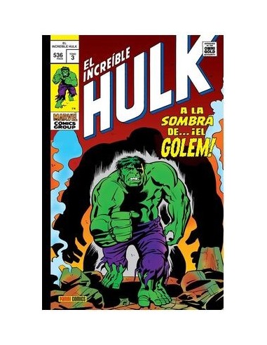 El Increible Hulk 03. a la Sombra de el Golem (marvel Gold) – Comic
