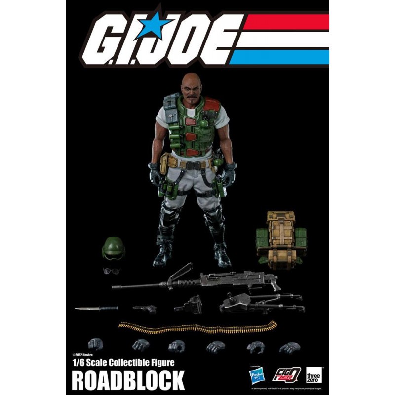 G.I. Joe figurine FigZero 1/6 Roadblock 30 cm