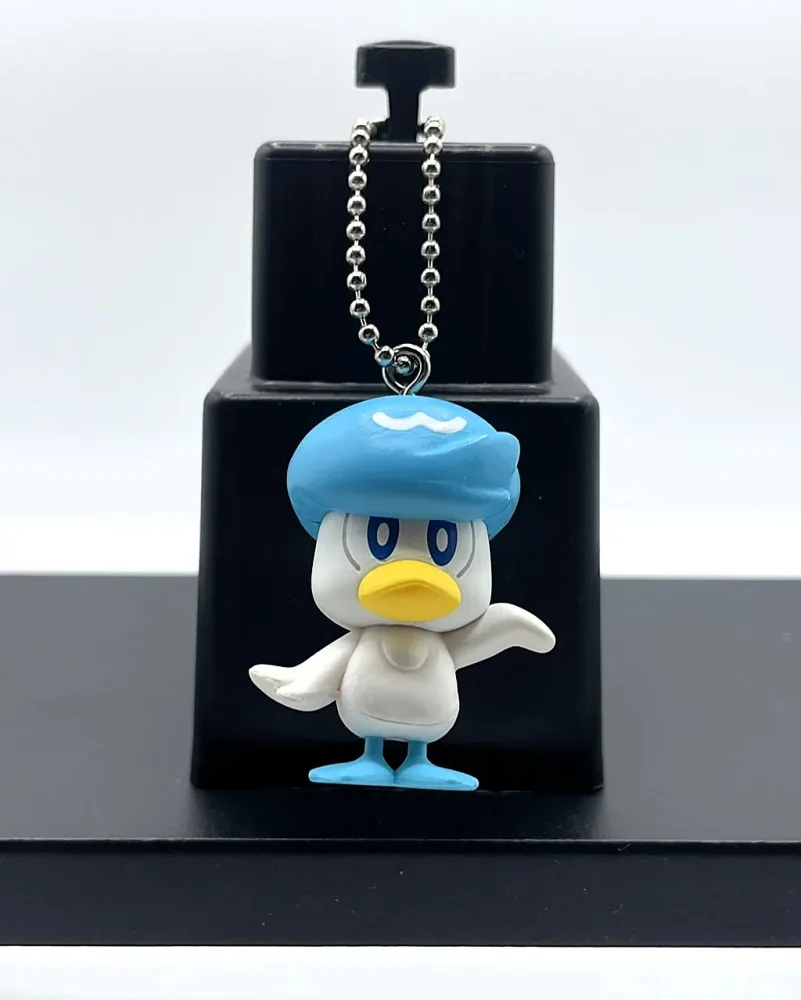 Pokemon – Porte-clés Coiffeton Quaxly – Mini figurine