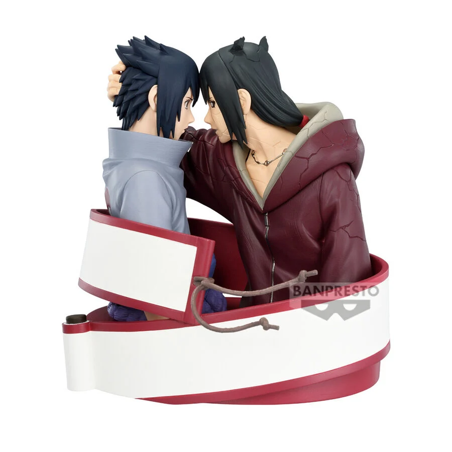 Naruto Shippuden Portrelic Figurine Sasuke Uchiha Itachi Uchiha
