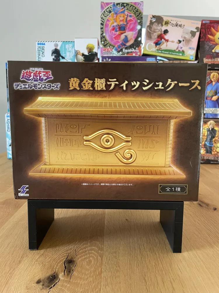 Figurine – Yu-Gi-Oh! – SK JAPAN – Boite à Mouchoir Golden Chest Coffret d'Or