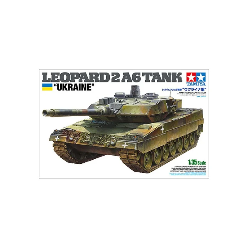 Maquette Leopard 2 A6 Ukraine