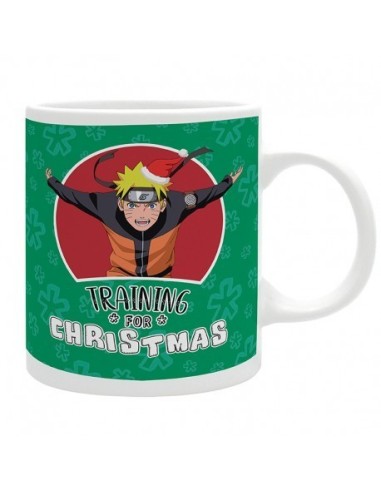 Naruto Shippuden – Taza 320 ml – "TRAINING FOR CHRISTMAS"