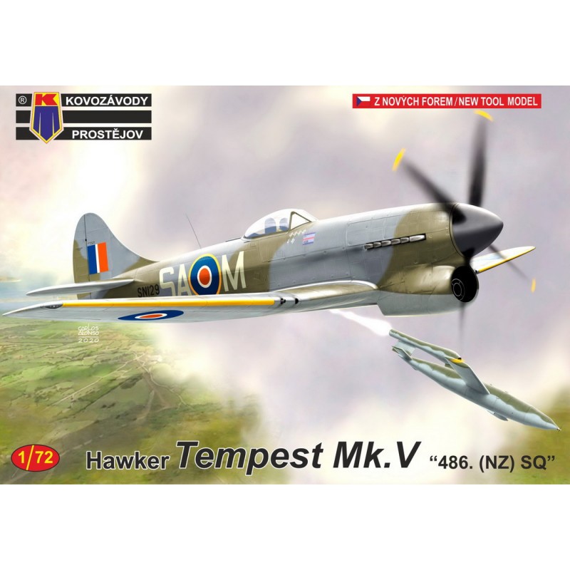 Maquette Hawker Tempest Mk.V 'No.486 (NZ) Sq.' nouvel outil (pas un kit Special Hobby)
