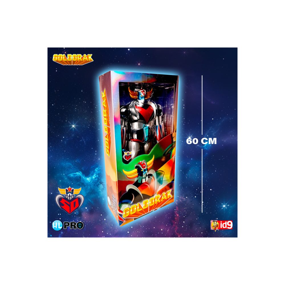 Goldorak 60cm Metallic Touch