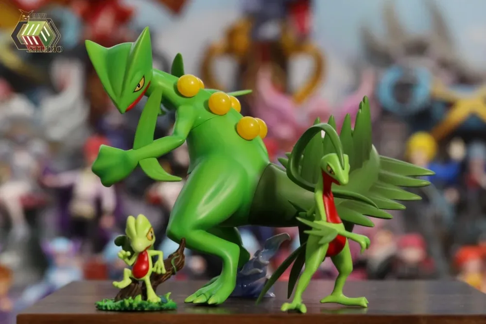 [PREORDER] 1/20 Scale World Figure [MMW] – Treecko & Grovyle & Sceptile