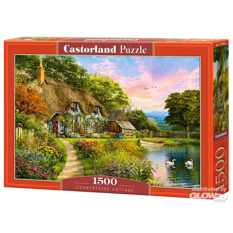 Cottage de campagne Puzzle 1500 Teile