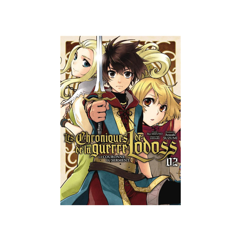 les chroniques de la guerre de Lodoss : la couronne du serment tome 2