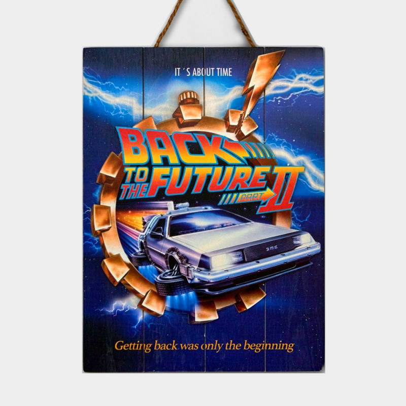 RETOUR VERS LE FUTUR II WoodArts 3D It's about time Doctor Collector – Collection