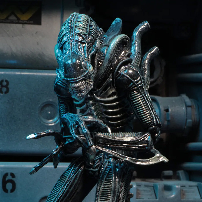ALIENS Ultimate Alien Warrior Blue 1986 Neca – Figurine