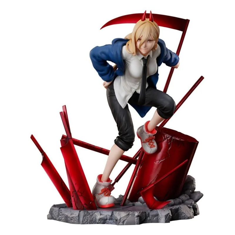 Figurine Chainsaw Man statuette PVC 1/7 Power 22 cm