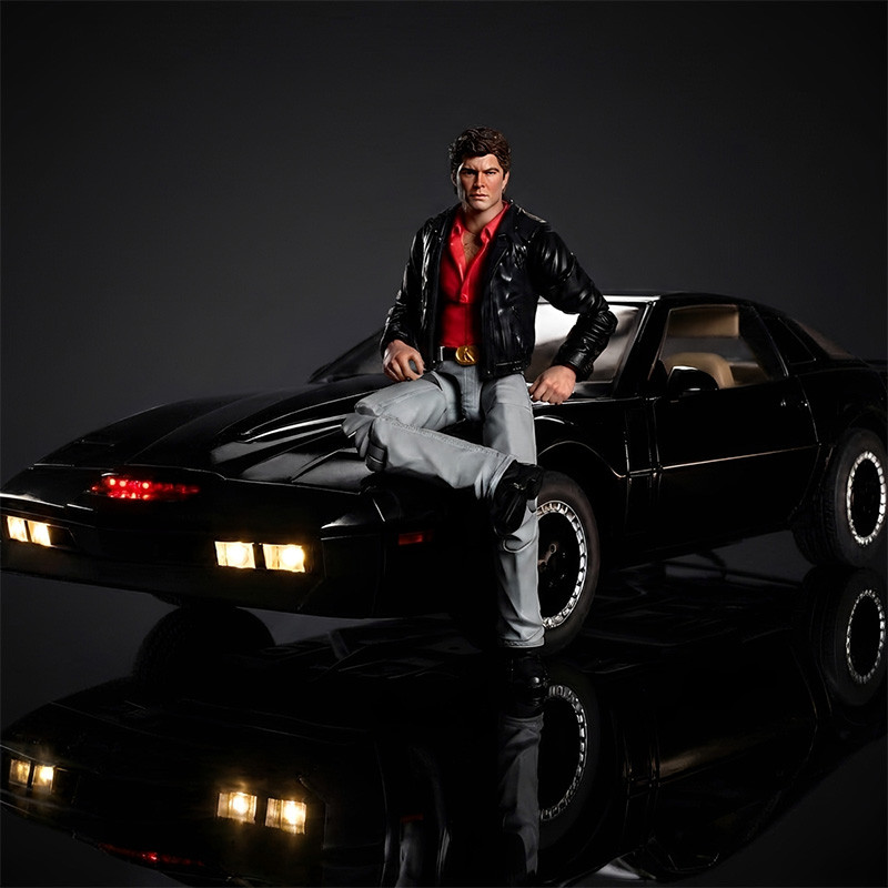 Réplique – K2000 K.I.T.T. & Michael Knight 1/12 Ramen Toy