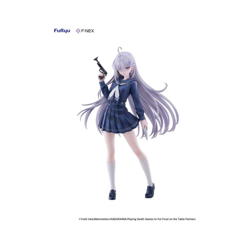 Playing Death Games to Put Food on the Table Figurine 1/7 Yuki School Uniform Ver. 24 cm
