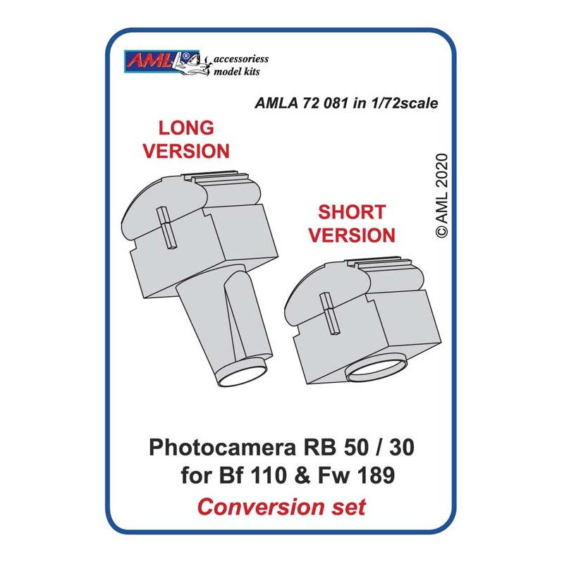 Accessoire Caméra Luftwaffe RB 50/30 pour Messerschmitt Bf-110 & Focke-Wulf Fw-189