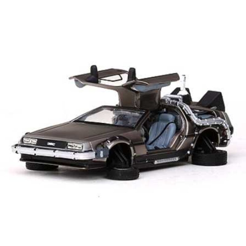Miniature Delorean dmc12 retour vers le futur ii version volante