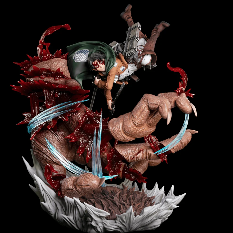 Attack on Titan - Levi Versus the Beast Titan