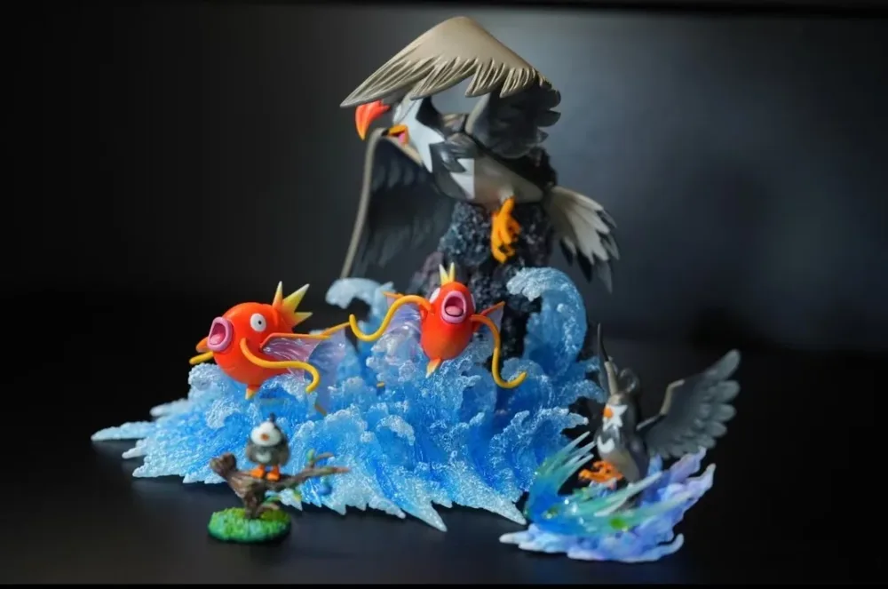 [PREORDER] 1/20 Scale World Figure [KALPA AKASA] – Magikarp & Starly & Staravia & Staraptor