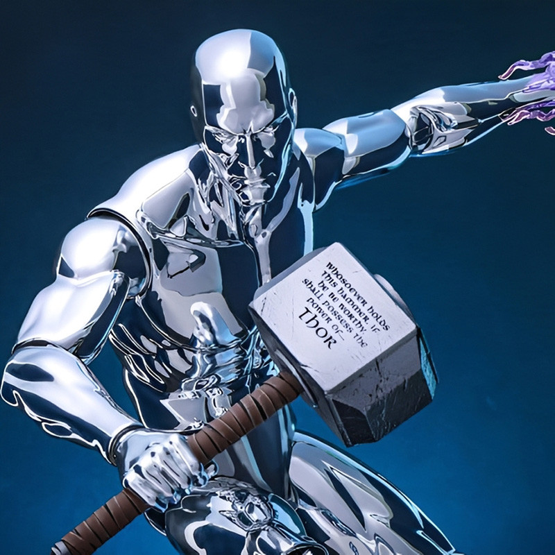 MARVEL The Silver Surfer Hot Toys – Figurine