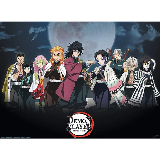 Demon Slayer - Poster - Piliers