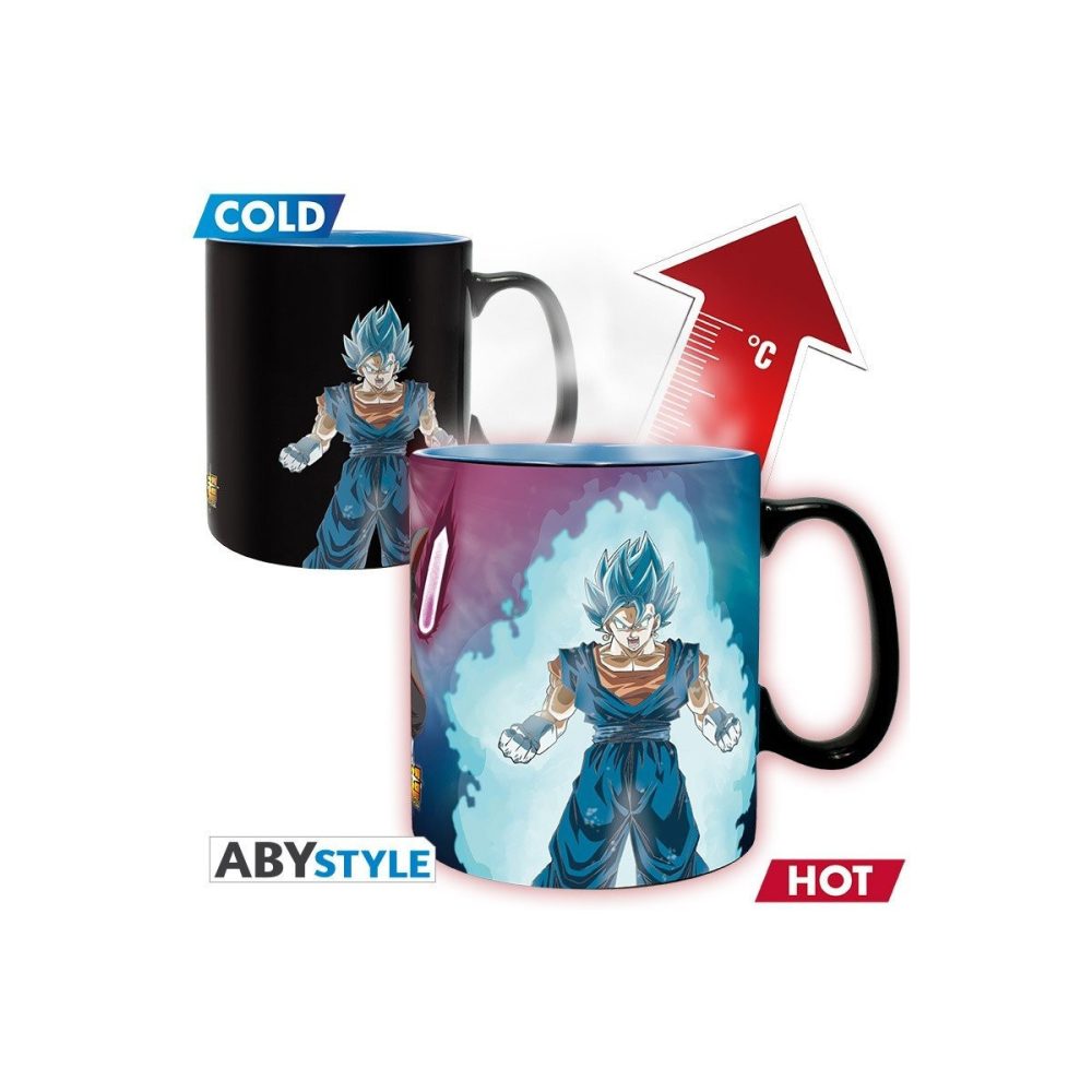 Mug Heat Change Dragon Ball - Vegetto & Trunks