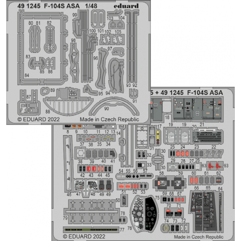 Accessoire Lockheed F-104S Starfighter ASA 1/48